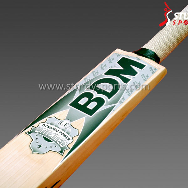 BDM Dynamic Power LE Untamed Cricket Bat - Senior - English Willow - Mens (SH) - BDM - Sturdy Sports