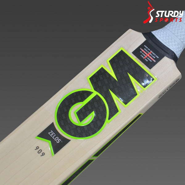 GM Zelos L555 DXM 909 19/20 Cricket Bat - Senior - English Willow - Mens (SH) - GM - Sturdy Sports