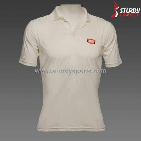 SS Professional Cream Short Sleeve Shirt (Mens) - Cream Shirt - SS - Sturdy Sports