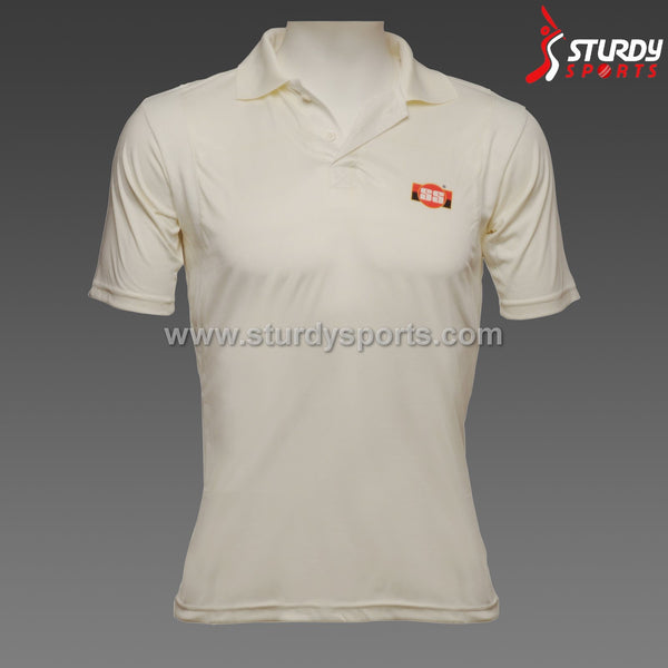 SS Professional Cream Short Sleeve Shirt (Mens) - Cream Shirt - SS - Sturdy Sports