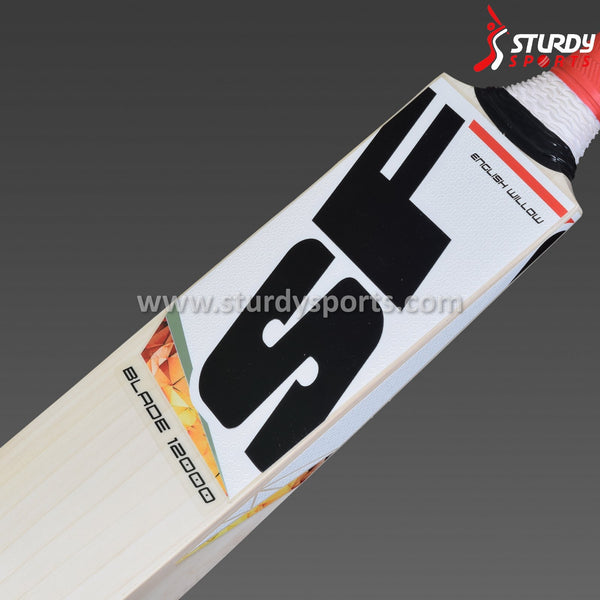 SF Blade 12000 18/19 Cricket Bat - Senior - English Willow - Mens (SH) - SF - Sturdy Sports