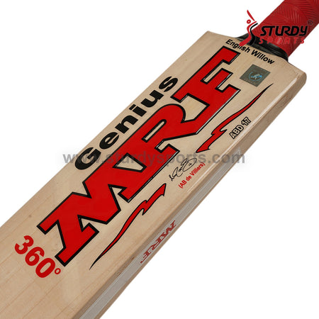 MRF AB DE Villiers 360 Cricket Bat - Senior - English Willow - Mens (SH) - MRF - Sturdy Sports