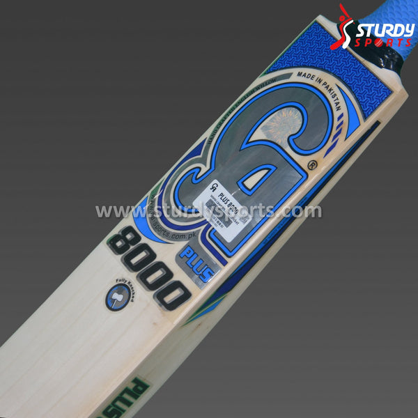 CA Plus 8000 Cricket Bat - Senior - English Willow - Mens (SH) - CA - Sturdy Sports