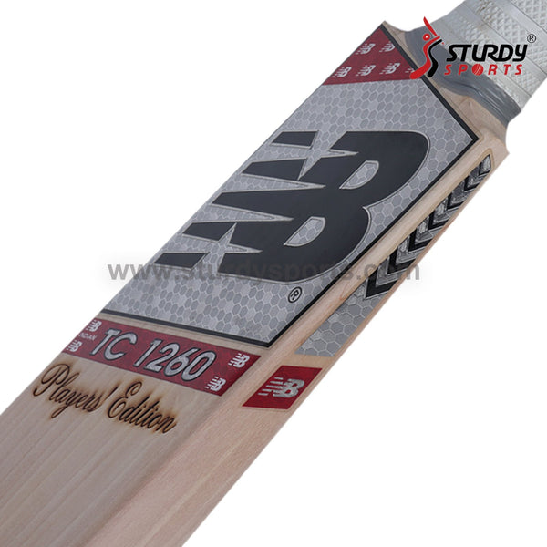 New Balance TC 1260 Players Edition 19/20 Cricket Bat - Senior - English Willow - Mens (SH) - New Balance - Sturdy Sports