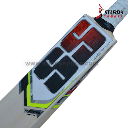 SS Professional Cricket Bat - Senior - English Willow - Mens (SH) - SS - Sturdy Sports