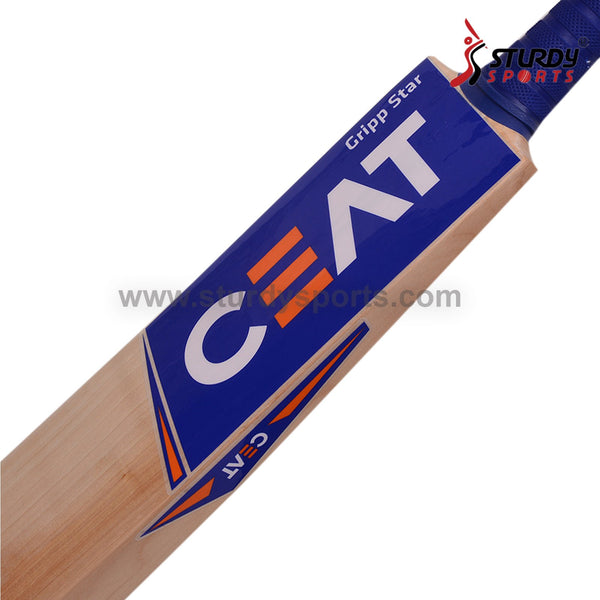 CEAT Gripp Star Cricket Bat - Senior - English Willow - Mens (SH) - Ceat - Sturdy Sports