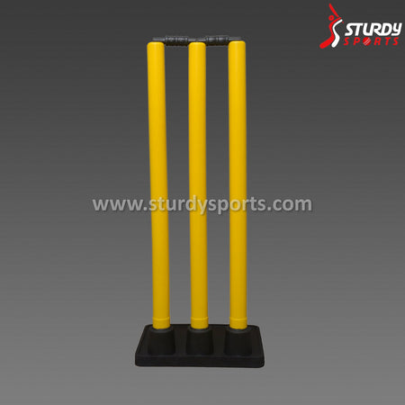 Sturdy Plastic Stump Set - Flexi Rubber Base - Stumps - Sturdy - Sturdy Sports