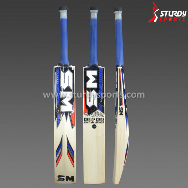 SM King of King Limited Edition Cricket Bat - Senior - English Willow - Mens (SH) - SM - Sturdy Sports