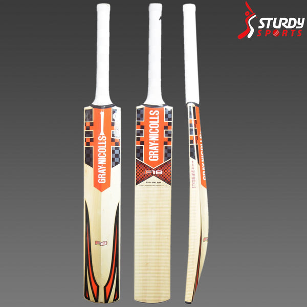 Gray Nicolls F18 Pulse Kashmir Willow Bat (SH) - Kashmiri Willow - Mens (SH) - Gray Nicolls - Sturdy Sports