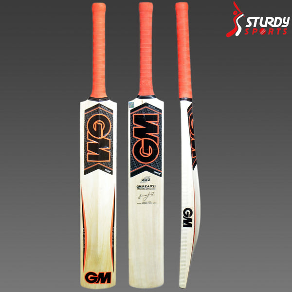 GM Mana 202 Kashmir Willow Bat (Size 6) - Kashmiri Willow - Youth / Boys - GM - Sturdy Sports