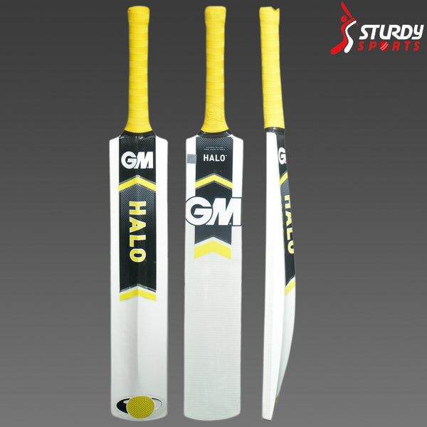 GM Halo Sting Kashmir Willow Bat (Size 5) - Kashmiri Willow - Youth / Boys - GM - Sturdy Sports