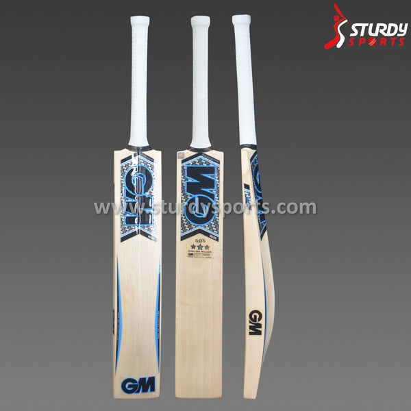 GM Neon 505 Cricket Bat - Senior - English Willow - Mens (SH) - GM - Sturdy Sports