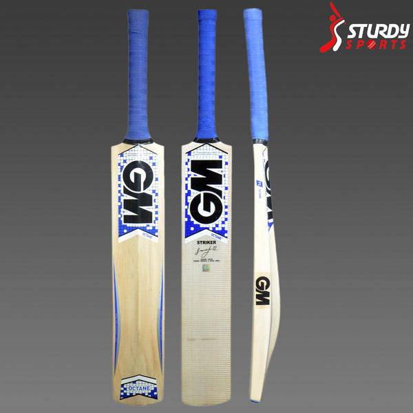 GM Octane Striker Kashmir Willow Bat (Size 6) - Kashmiri Willow - Youth / Boys - GM - Sturdy Sports