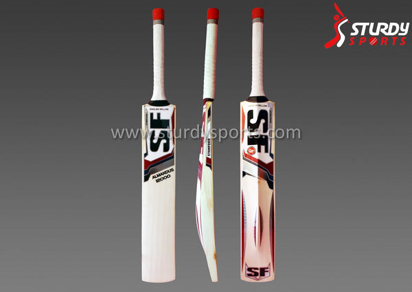 SF Almandus 12000 Cricket Bat - Senior - English Willow - Mens (SH) - SF - Sturdy Sports