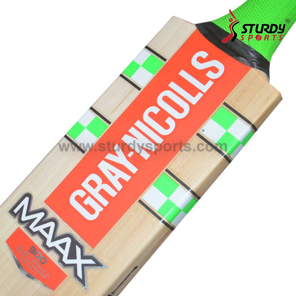 Gray Nicolls Maax 900 Cricket Bat - Senior - English Willow - Mens (SH) - Gray Nicolls - Sturdy Sports