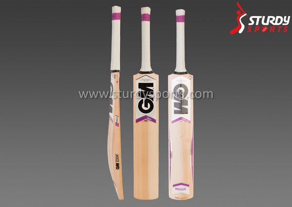 GM Mogul DXM F4.5 Cricket Bat - Small Men - English Willow - Youth / Boys - GM - Sturdy Sports