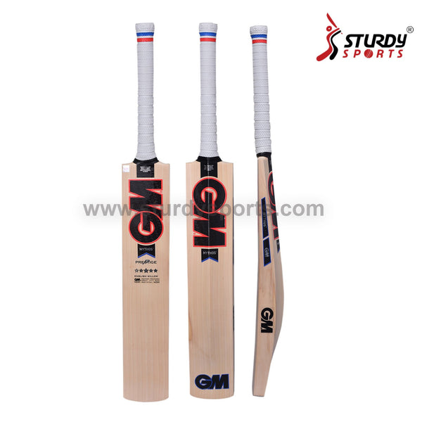 GM Mythos Prestige Cricket Bat - Senior - English Willow - Mens (SH) - GM - Sturdy Sports