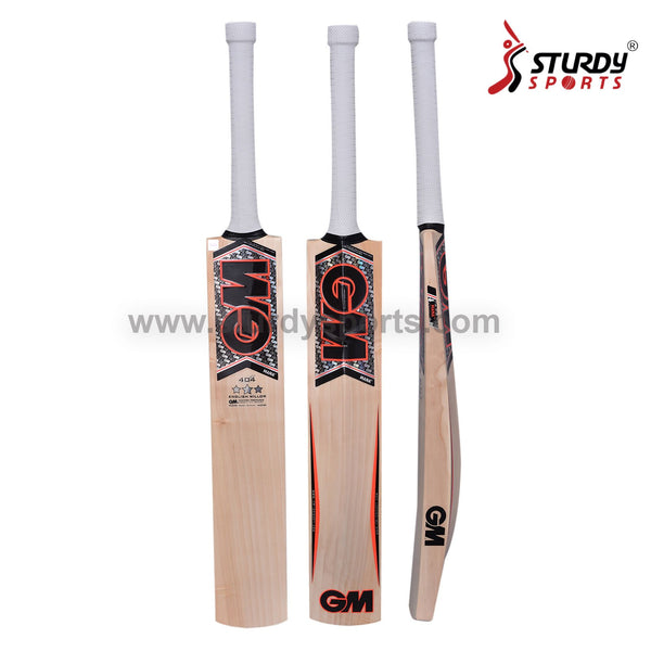 GM Mana 404 Cricket Bat - Senior - English Willow - Mens (SH) - GM - Sturdy Sports