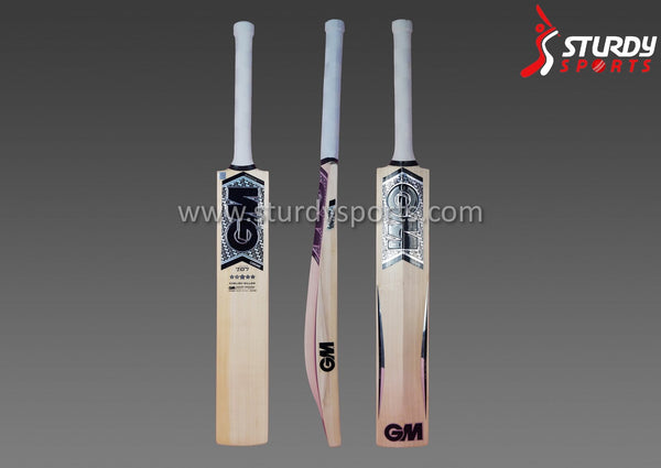 GM Chrome 707 Cricket Bat - Senior - English Willow - Mens (SH) - GM - Sturdy Sports