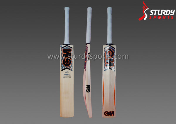 GM Mana 606 Cricket Bat - Small Men - English Willow - Youth / Boys - GM - Sturdy Sports