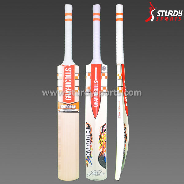 Gray Nicolls Kaboom Warner Academy Cricket Bat - Size 6 - English Willow - Youth / Boys - Gray Nicolls - Sturdy Sports