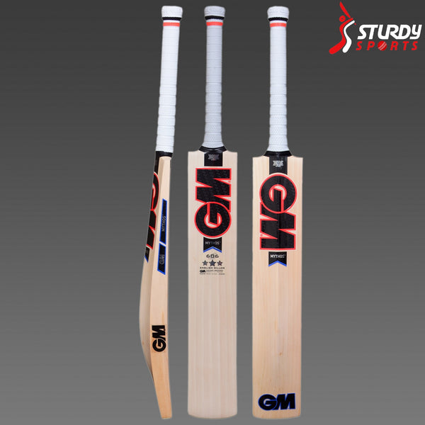 GM Mythos 606 Cricket Bat - Harrow - English Willow - Youth / Boys - GM - Sturdy Sports