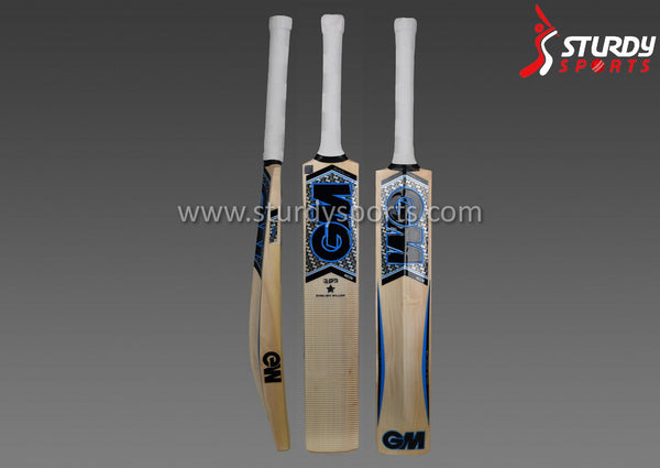 GM Neon 303 Cricket Bat - Size 4 - English Willow - Youth / Boys - GM - Sturdy Sports