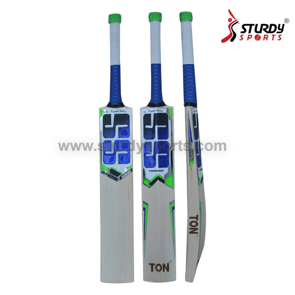 SS Master 5000 Cricket Bat - Senior - English Willow - Mens (SH) - SS - Sturdy Sports