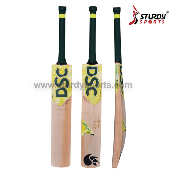 DSC Fearless Khawaja Invincible Uzi Player Edition Cricket Bat - Senior - English Willow - Mens (SH) - DSC - Sturdy Sports