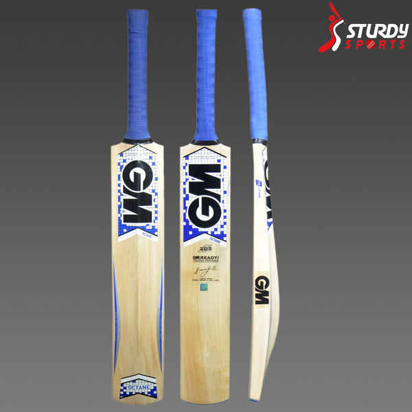 GM Octane 202 Kashmir Willow Bat (Size 6) - Kashmiri Willow - Youth / Boys - GM - Sturdy Sports