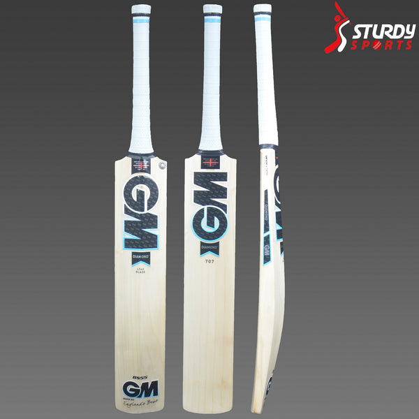 GM Diamond L540 DXM 707 19/20 Cricket Bat - Senior - English Willow - Mens (SH) - GM - Sturdy Sports