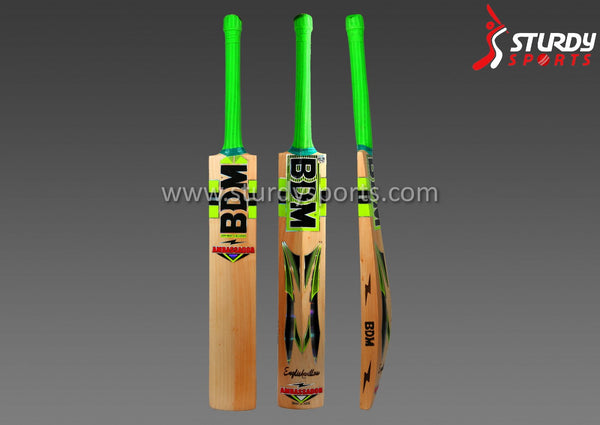 BDM Ambassador Cricket Bat - Senior - English Willow - Mens (SH) - BDM - Sturdy Sports