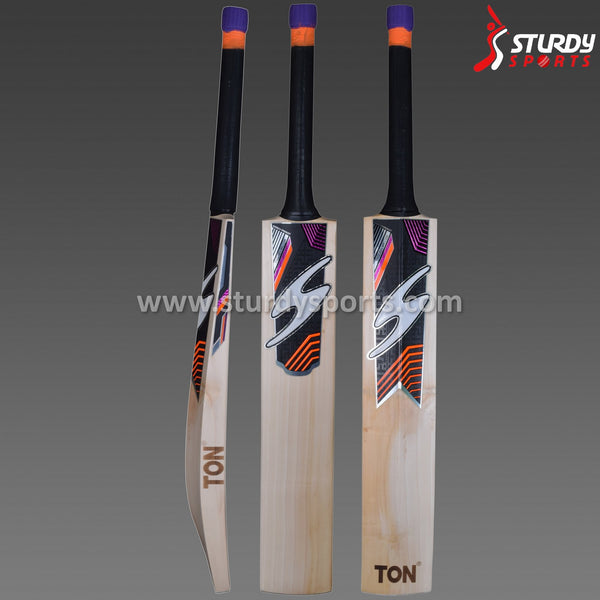 SS Single S Orange Cricket Bat - Senior - English Willow - Mens (SH) - SS - Sturdy Sports