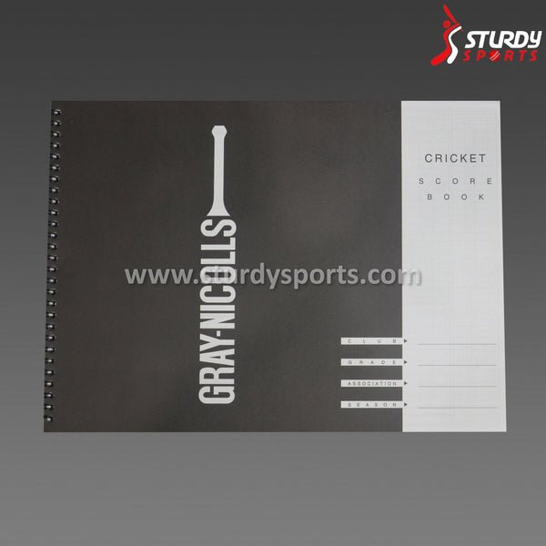 Gray Nicolls ScoreBook - 60 Innings - Score Book - Gray Nicolls - Sturdy Sports