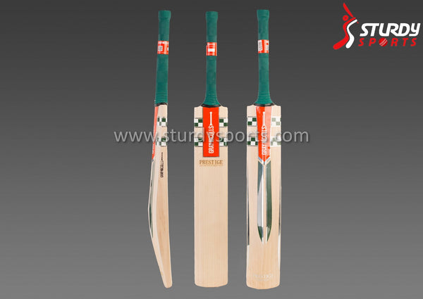 Gray Nicolls Prestige Cricket Bat - Senior LB/LH - English Willow - Mens (LB/LH) - Gray Nicolls - Sturdy Sports