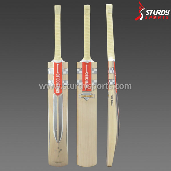 Gray Nicolls Silver Cricket Bat - Senior - English Willow - Mens (SH) - Gray Nicolls - Sturdy Sports