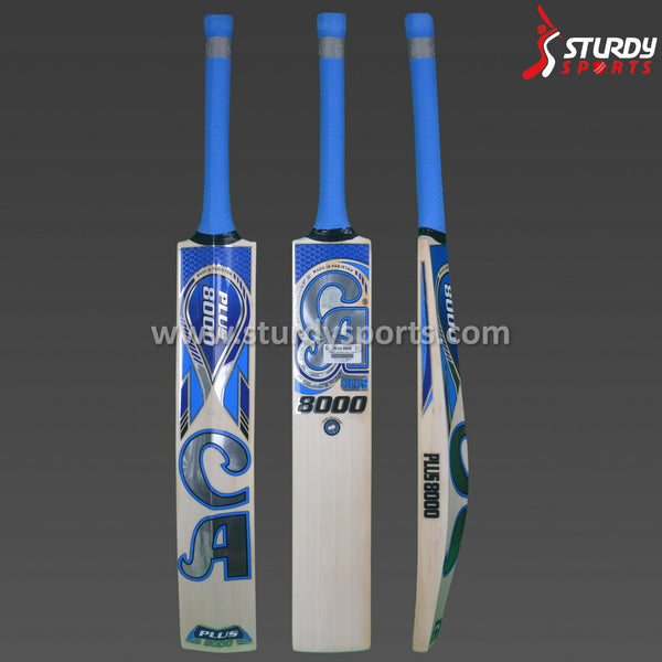 CA Plus 8000 Cricket Bat - Senior - English Willow - Mens (SH) - CA - Sturdy Sports