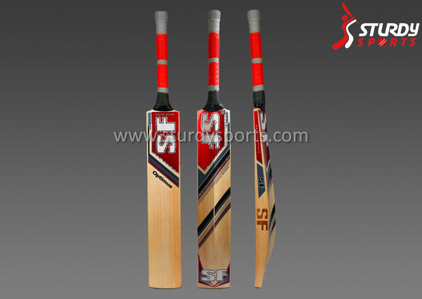 SF Optimus Cricket Bat - Senior - English Willow - Mens (SH) - SF - Sturdy Sports