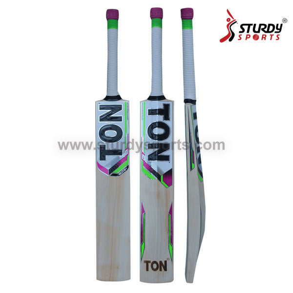 Ton Gutsy Cricket Bat - Size 5 - English Willow - Youth / Boys - TON - Sturdy Sports