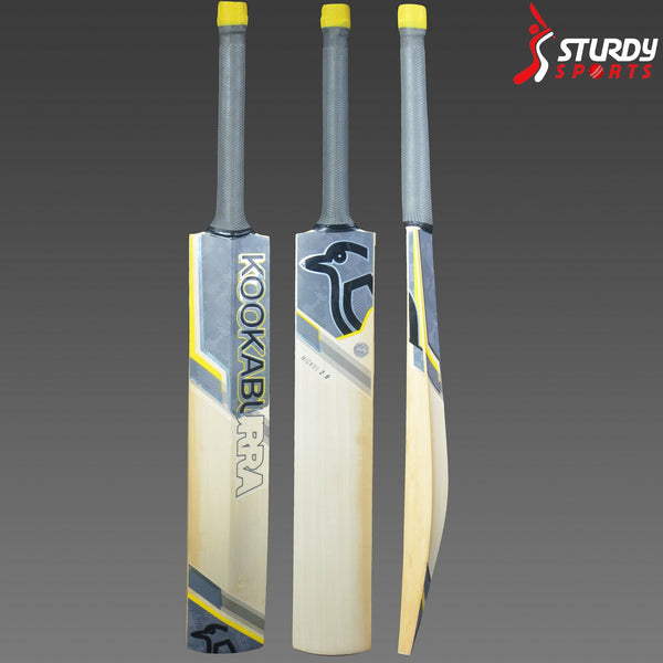 Kookaburra Nickel 2.0 Cricket Bat - UK Edition Senior - English Willow - Mens (SH) - Kookaburra - Sturdy Sports