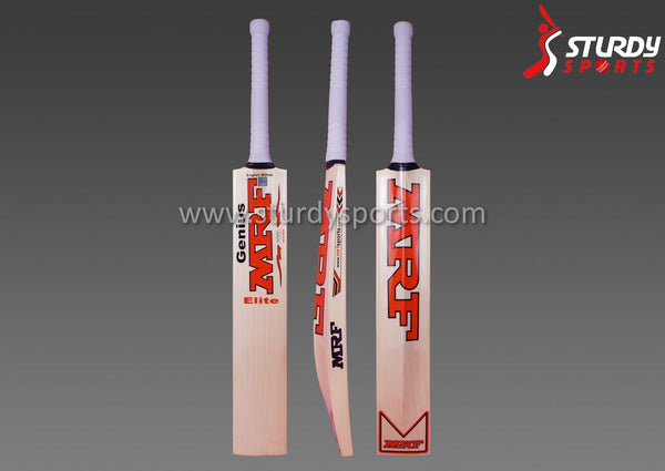 MRF AB DE Villiers Genius Elite Cricket Bat - Senior - English Willow - Mens (SH) - MRF - Sturdy Sports