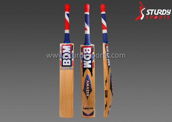 BDM Amazer Cricket Bat - Senior - English Willow - Mens (SH) - BDM - Sturdy Sports