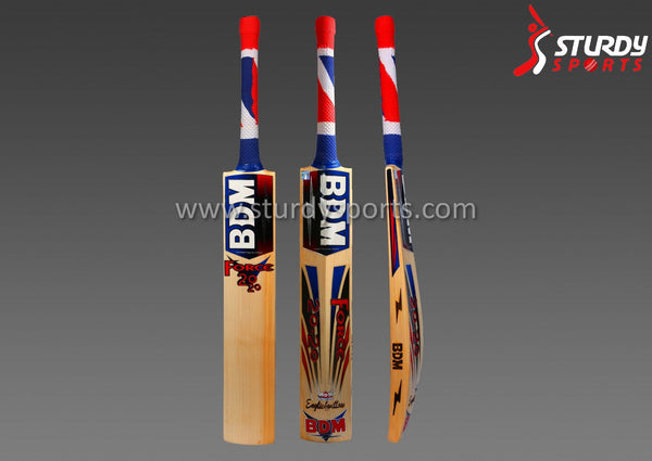 BDM Force 20/20 Cricket Bat - Senior - English Willow - Mens (SH) - BDM - Sturdy Sports