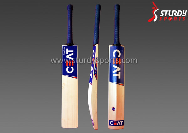 CEAT Mega Gripp Cricket Bat - Senior - English Willow - Mens (SH) - Ceat - Sturdy Sports