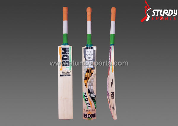 BDM Jai Ho Cricket Bat - Senior - English Willow - Mens (SH) - BDM - Sturdy Sports