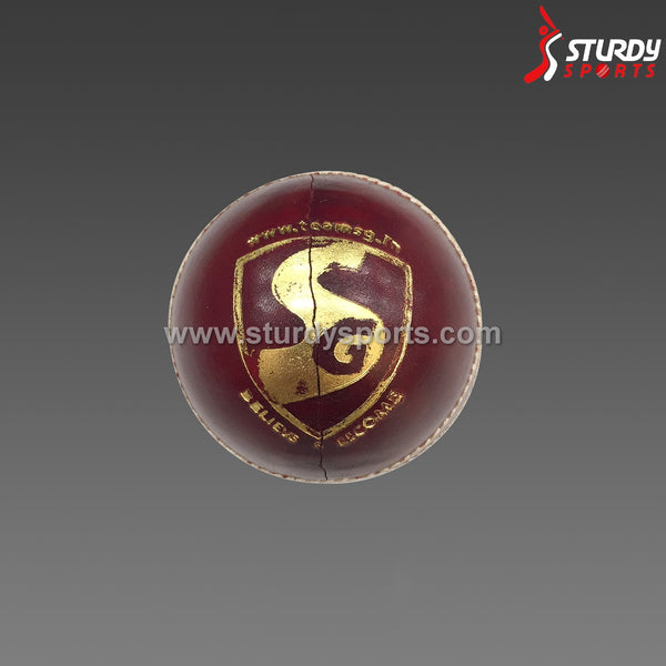 SG Tournament Special Red - 4 piece Ball (Senior) - 4 Piece Leather Ball - SG - Sturdy Sports