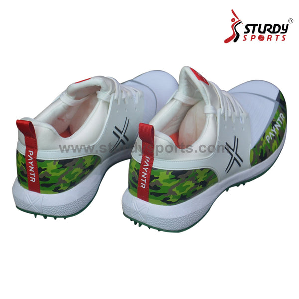 Payntr MK3 Pimple Camo Rubber Spikes Cricket Shoes - Rubber Spikes Shoes - Payntr - Sturdy Sports