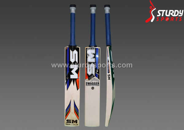 SM Swagger Cricket Bat - Senior - English Willow - Mens (SH) - SM - Sturdy Sports