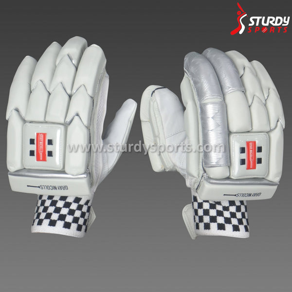 Gray Nicolls Silver Batting Gloves - Mens - Batting Gloves - Mens - Gray Nicolls - Sturdy Sports