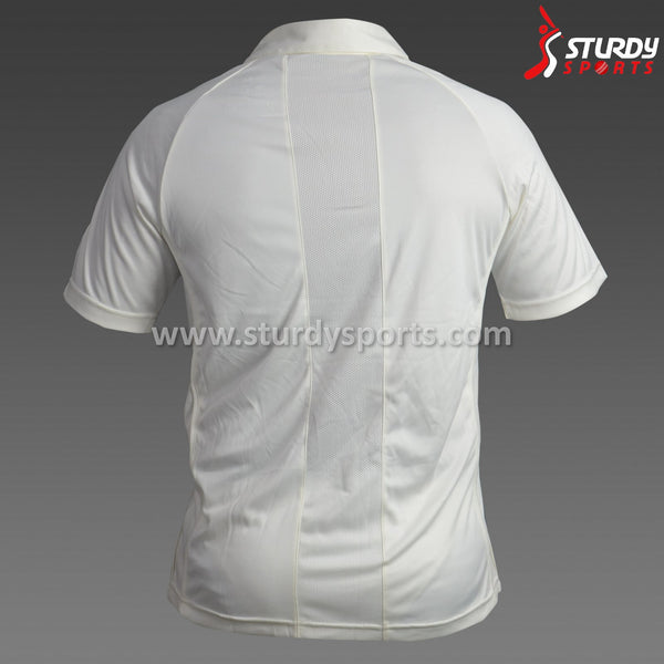 Asics Short Sleeve Cream Shirt (Mens) - Cream Shirt - ASICS - Sturdy Sports